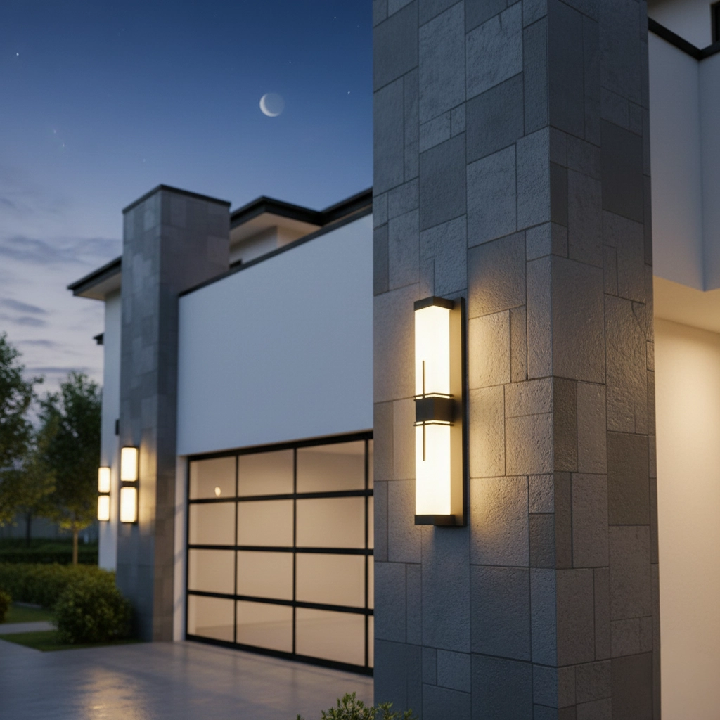 Refined Architectural Outdoor Wall Light