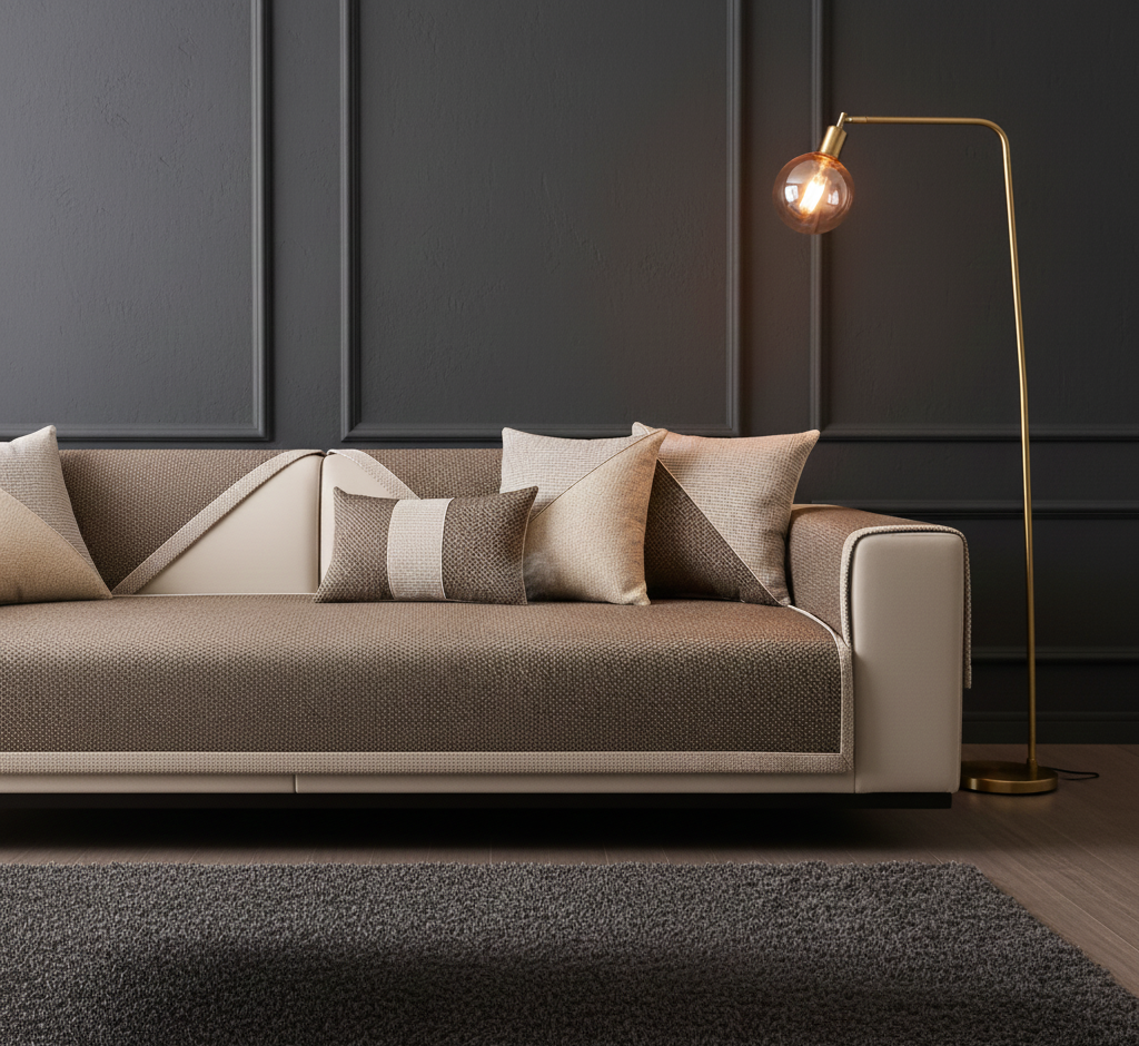 Minimalist Sofa Cover for Everyday Protection and Comfort
