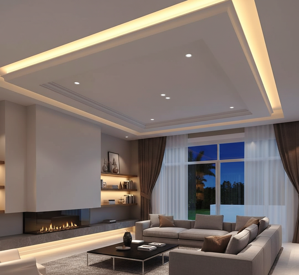 Recessed Flexible LED Strip Light with High Colour Rendering