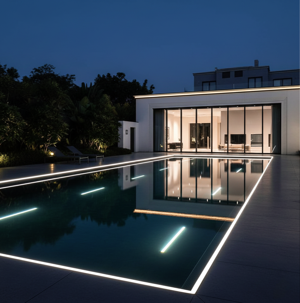 Recessed Flexible LED Strip Light with High Colour Rendering