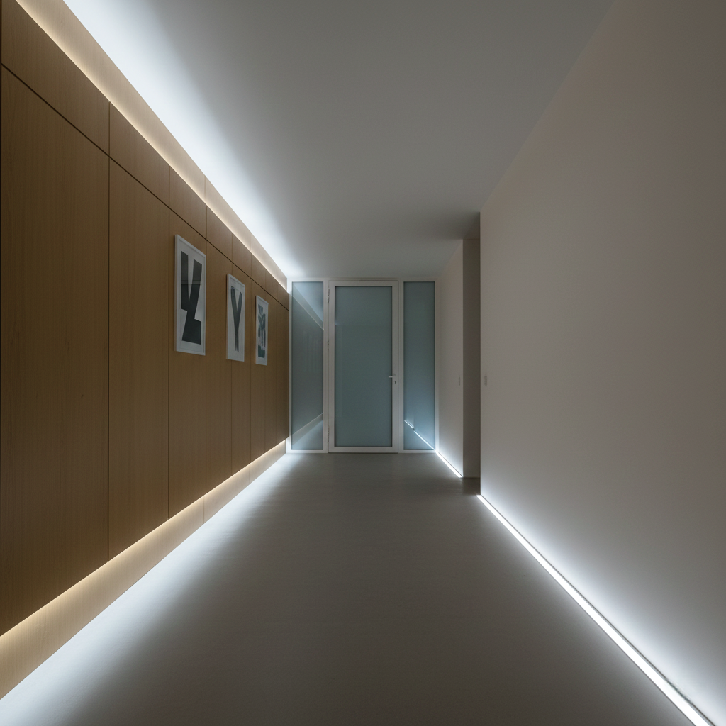 Recessed Flexible LED Strip Light with High Colour Rendering