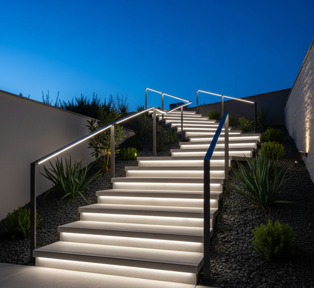 Recessed Flexible LED Strip Light with High Colour Rendering