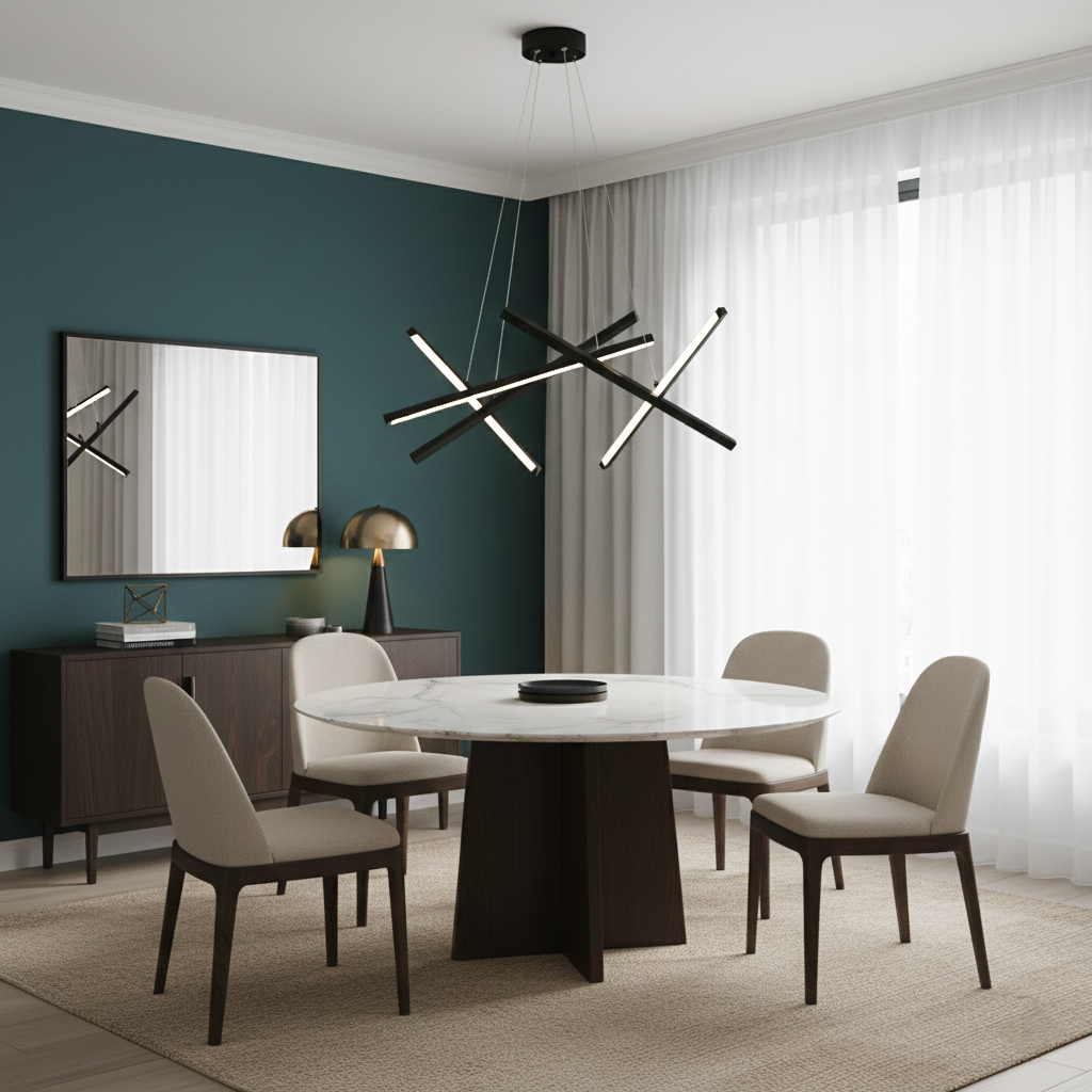 Modern Nordic LED Sputnik Chandelier