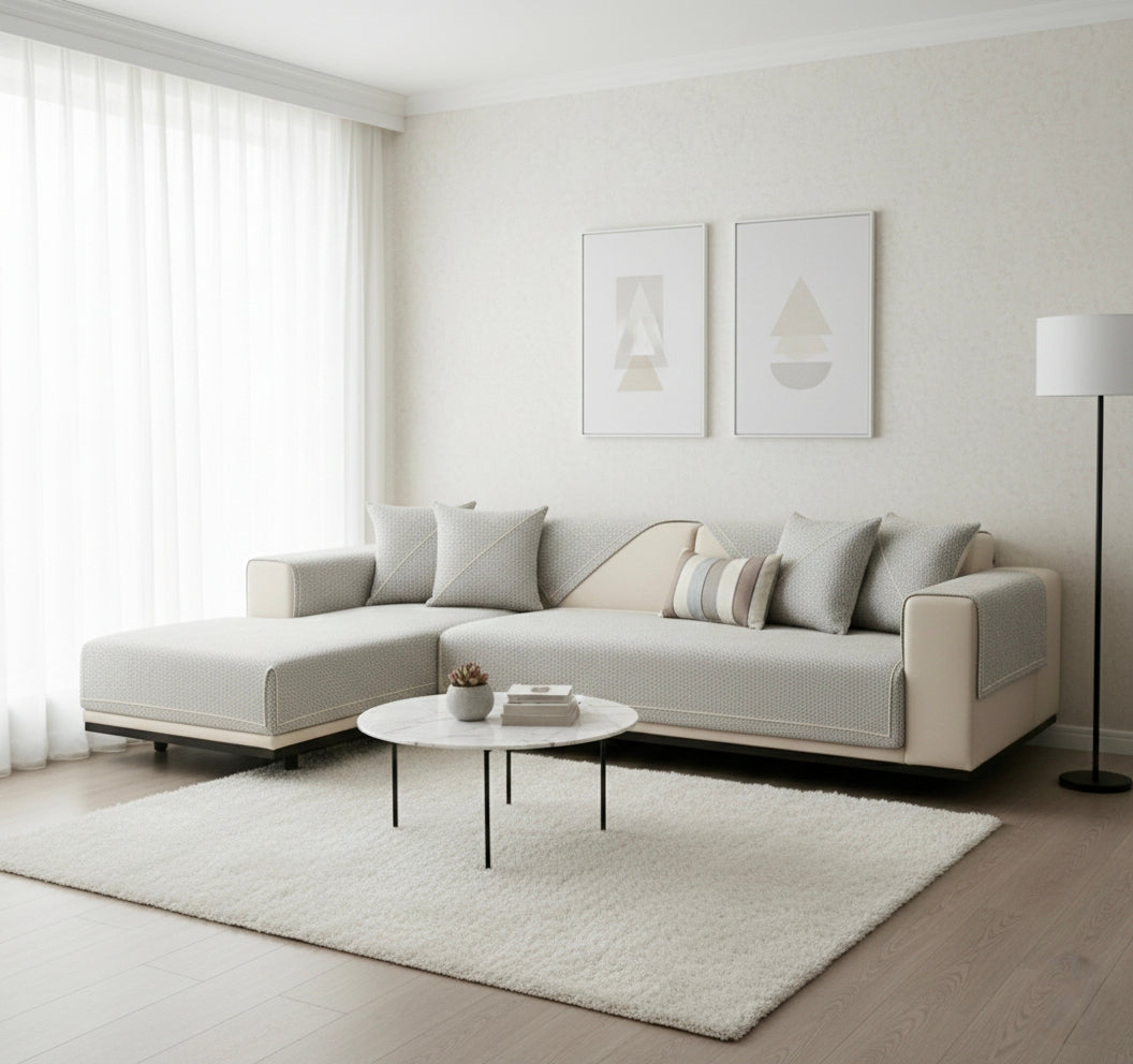 Minimalist Sofa Cover for Everyday Protection and Comfort