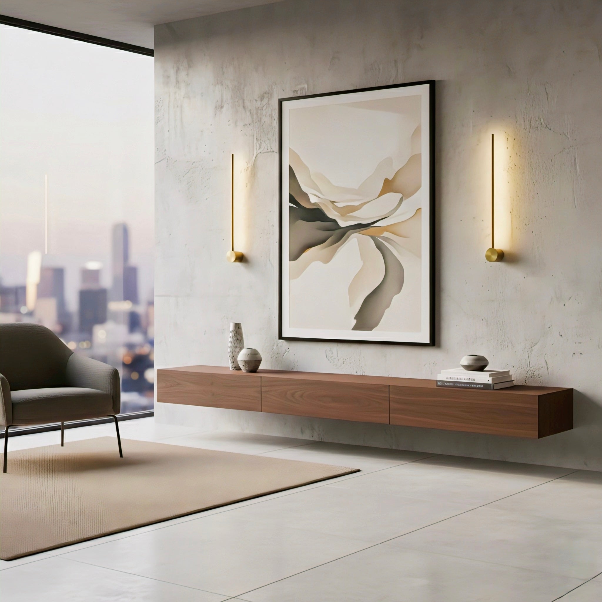 Elegant Ultra-Thin Linear Wall Light