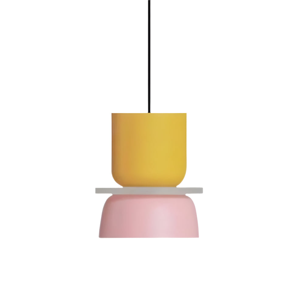 Scandinavian Pastel Pendant Light with Soft LED Ambience