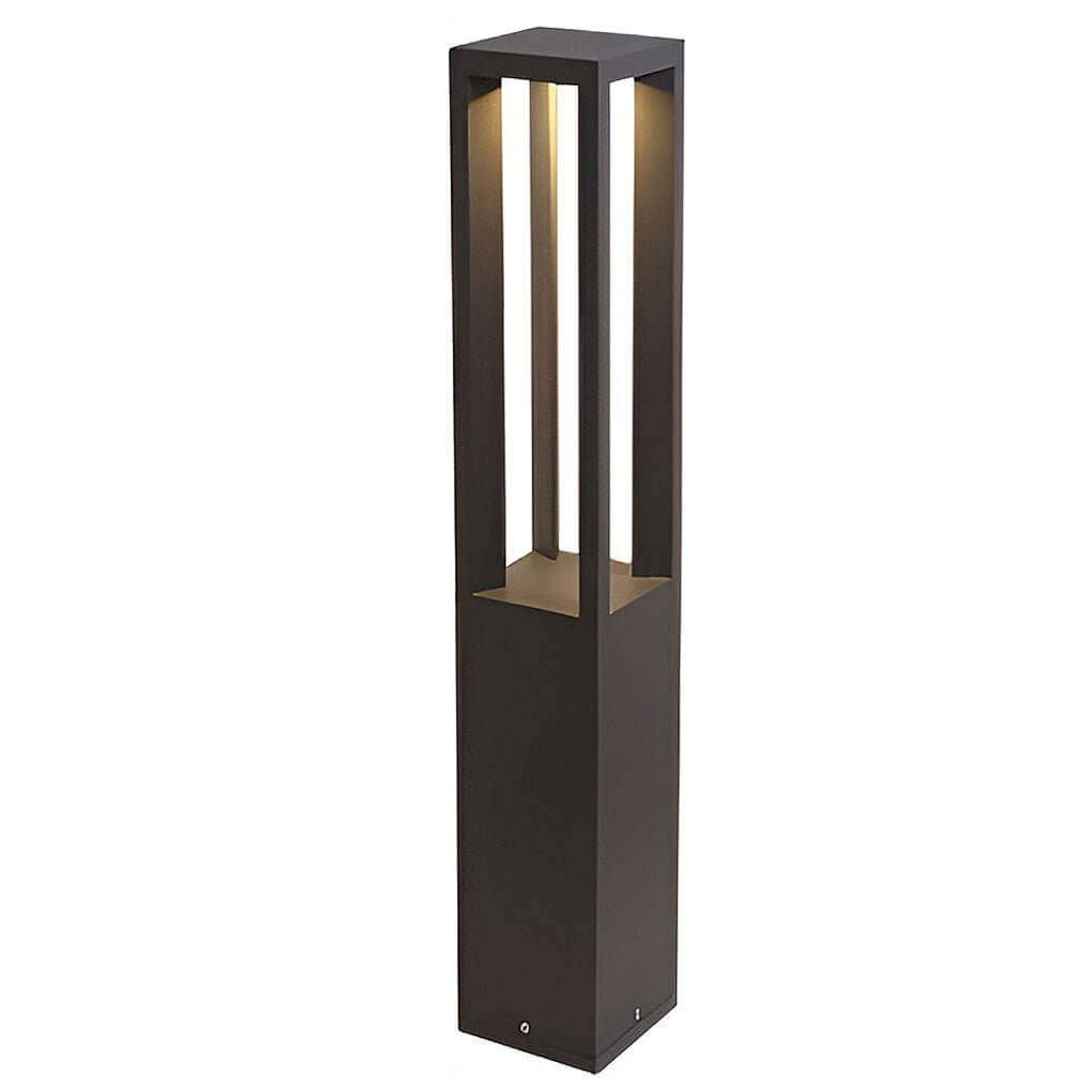 Modern LED Garden Bollard Light with Architectural Design
