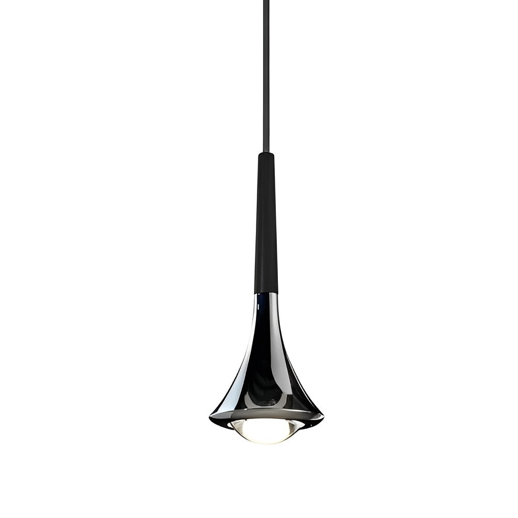 Raindrop-Inspired Mini Pendant Light with Warm Ambient Glow
