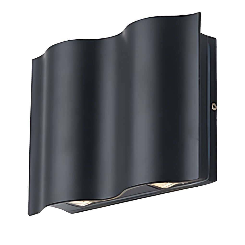 Arc Wave LED Wall Light with Up & Down Illumination