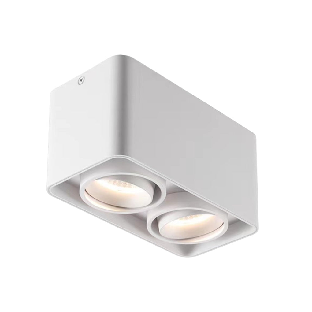 Refined Adjustable Ceiling Spotlight with Soft Anti-Glare Illumination