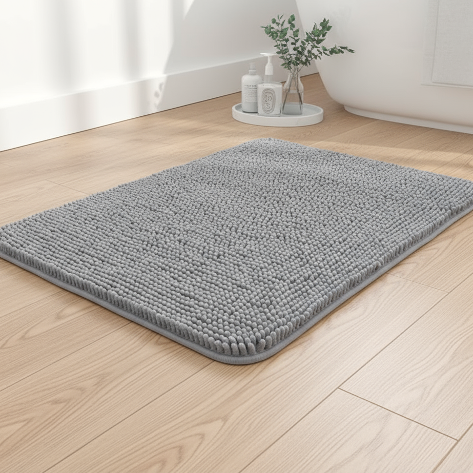 Ultra-Soft Bathroom Mat for Warmth, Comfort, and Everyday Safety