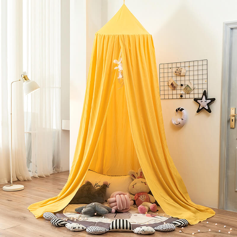 Soft Flowing Canopy for Cozy Children's Spaces
