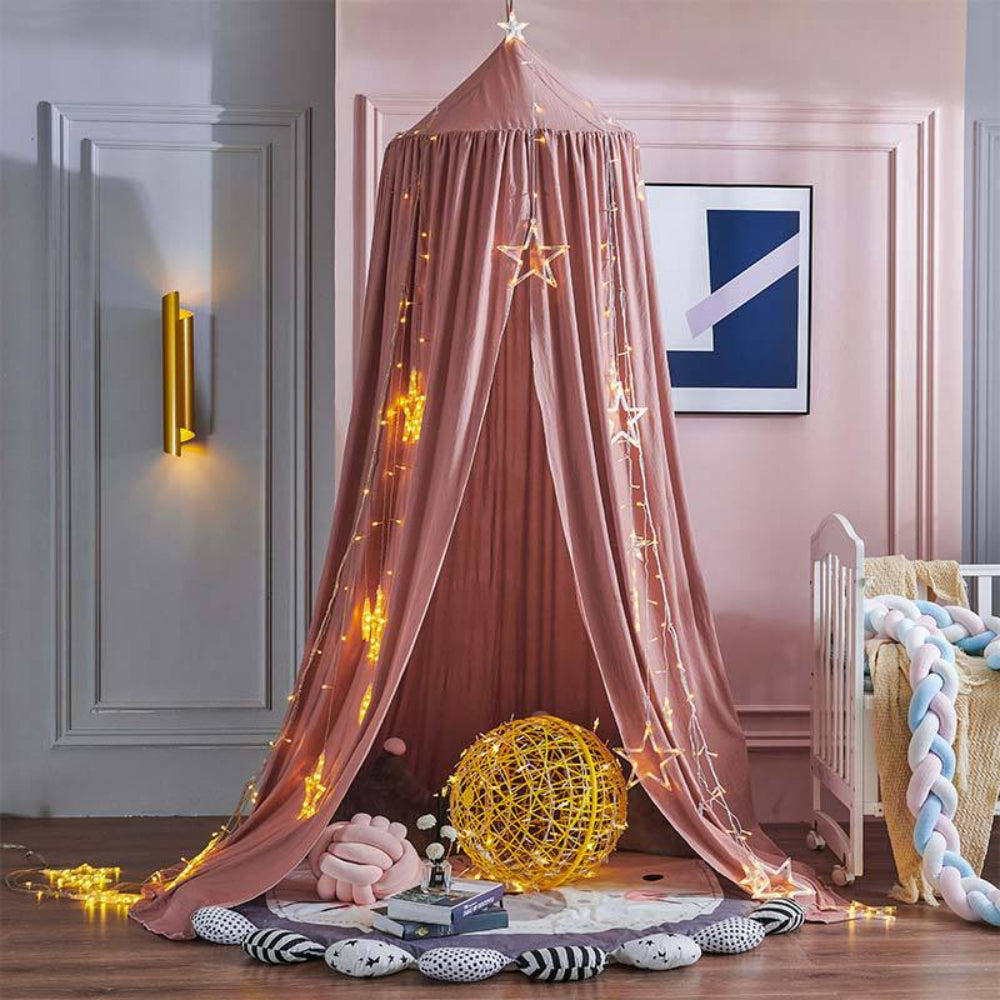 Soft Flowing Canopy for Cozy Children's Spaces