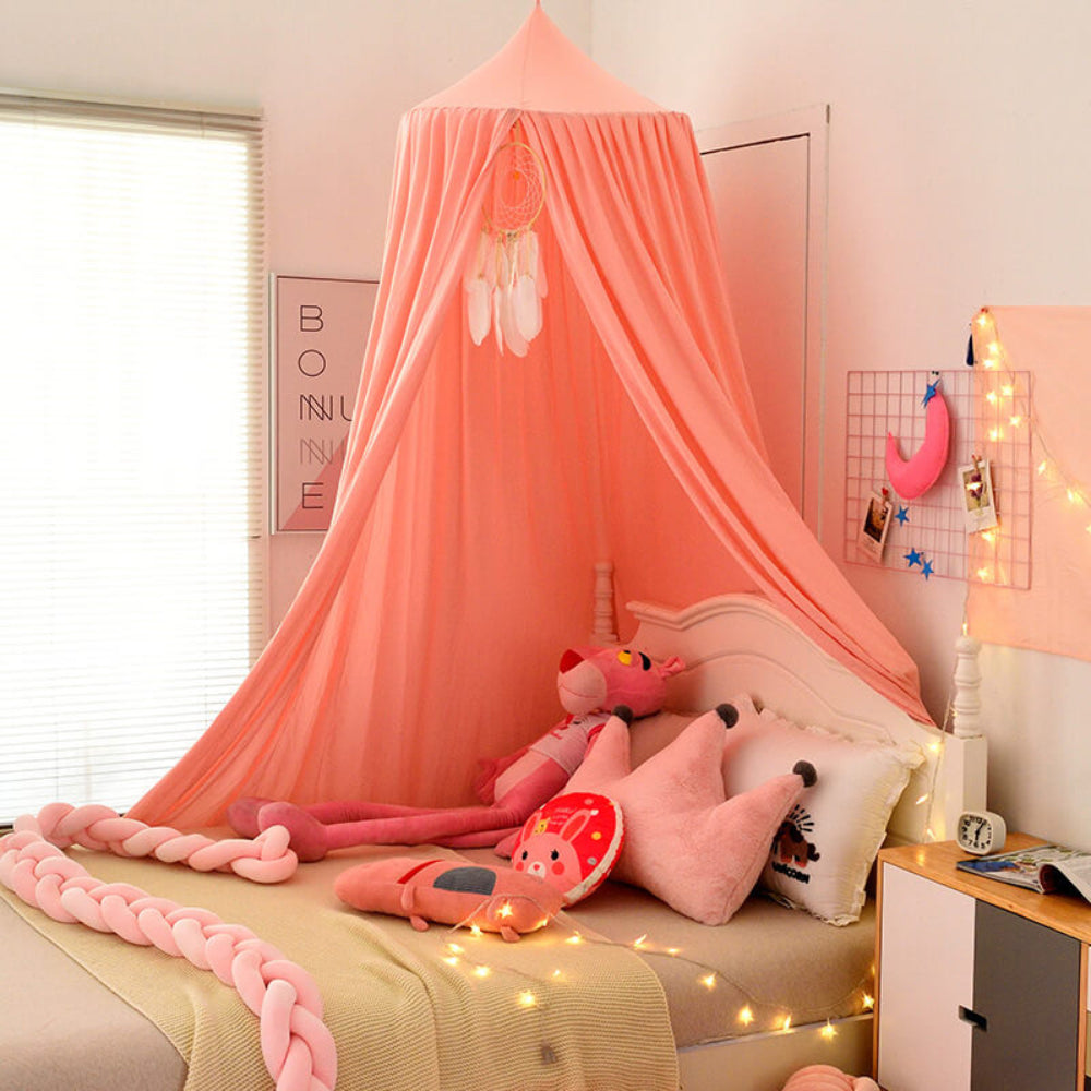 Soft Flowing Canopy for Cozy Children's Spaces