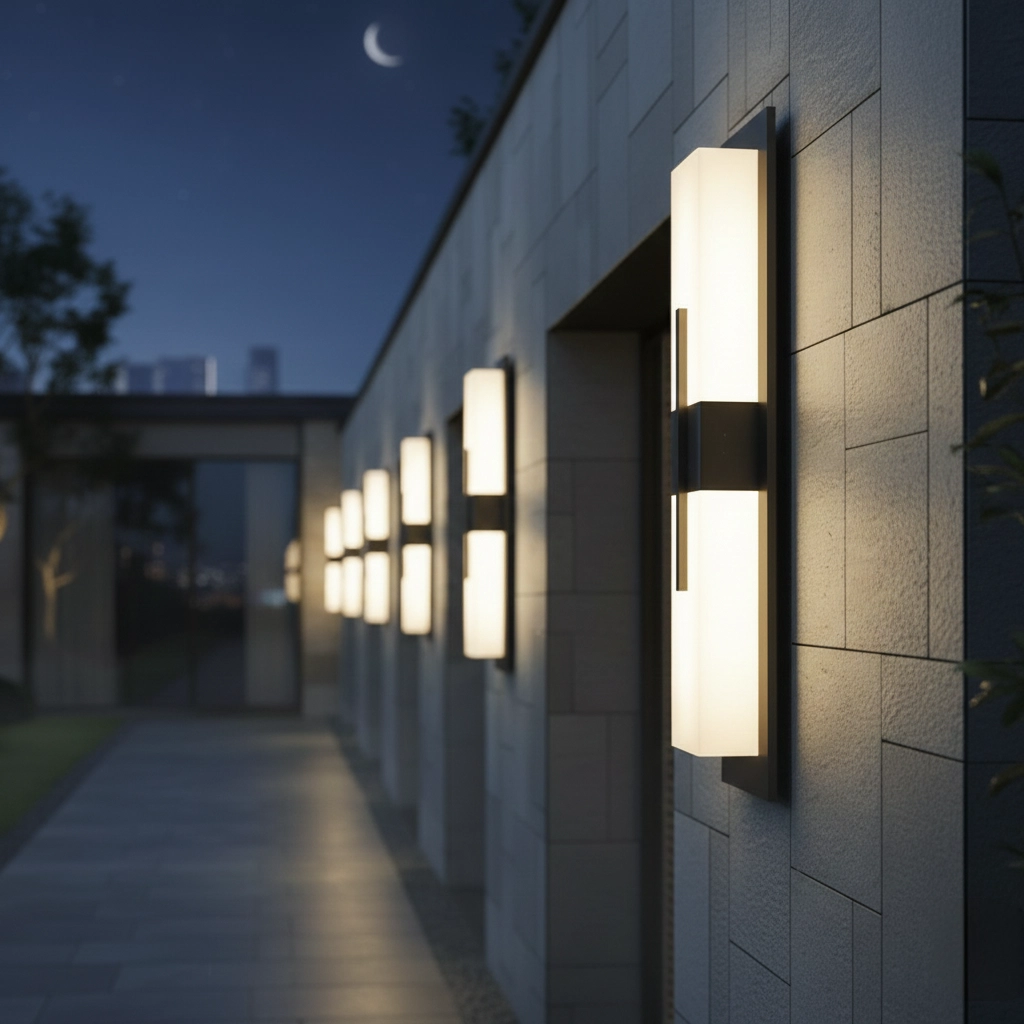 Refined Architectural Outdoor Wall Light