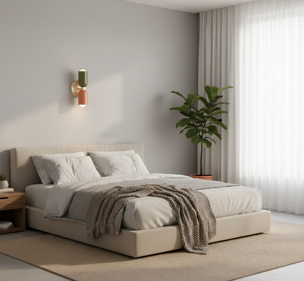 Nordic LED Wall Light with Elegant Tablet Design