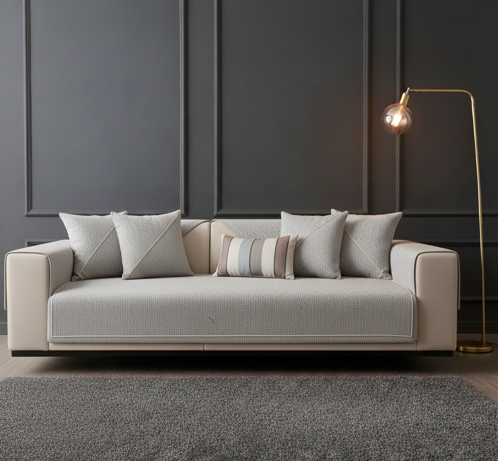 Minimalist Sofa Cover for Everyday Protection and Comfort