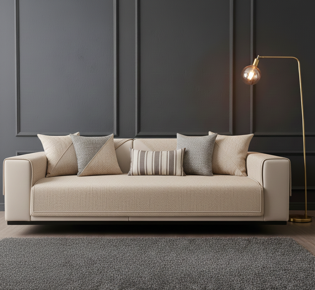 Minimalist Sofa Cover for Everyday Protection and Comfort