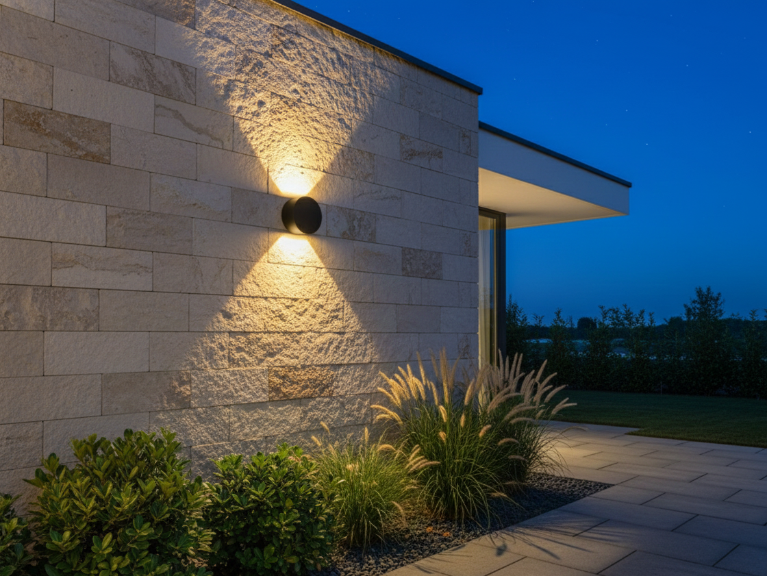 Minimalist Aluminium LED Wall Light with Soft Ambient Glow