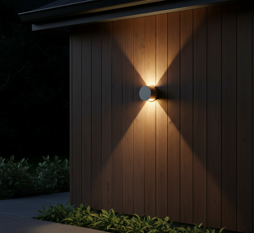 Minimalist Aluminium LED Wall Light with Soft Ambient Glow