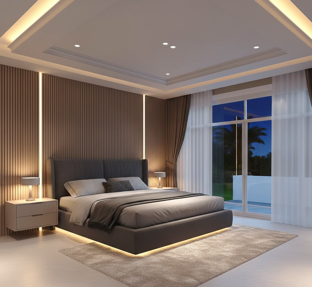 Recessed Flexible LED Strip Light with High Colour Rendering