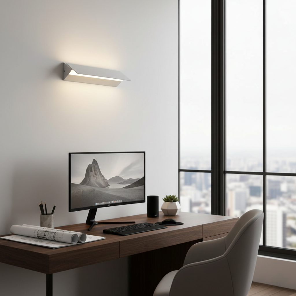 Adjustable Modern Wall Lamp with 270° Rotating Shade