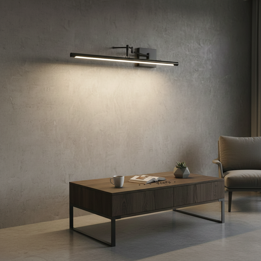 40″ Adjustable Swing Arm Bathroom Vanity Light Bar