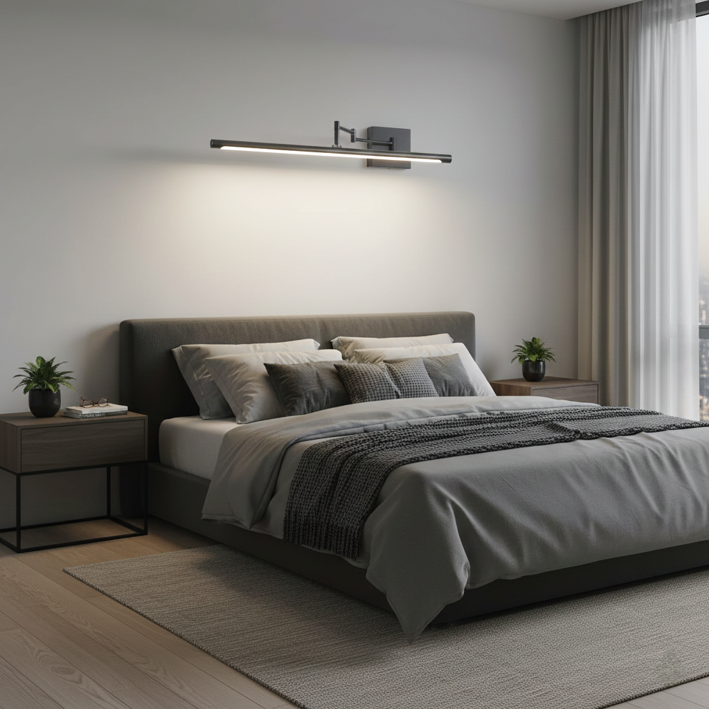 40″ Adjustable Swing Arm Bathroom Vanity Light Bar