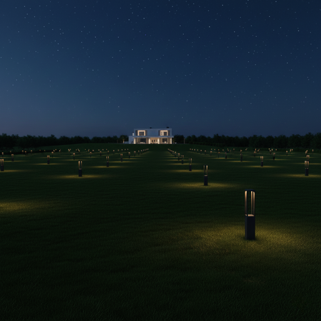 Architectural LED Bollard Lighting for Refined Outdoor Pathways