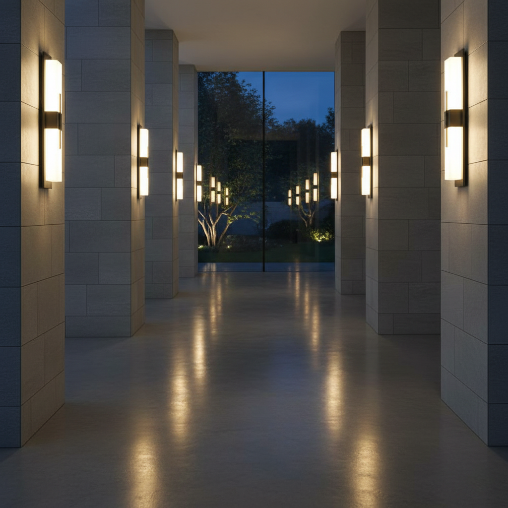 Refined Architectural Outdoor Wall Light
