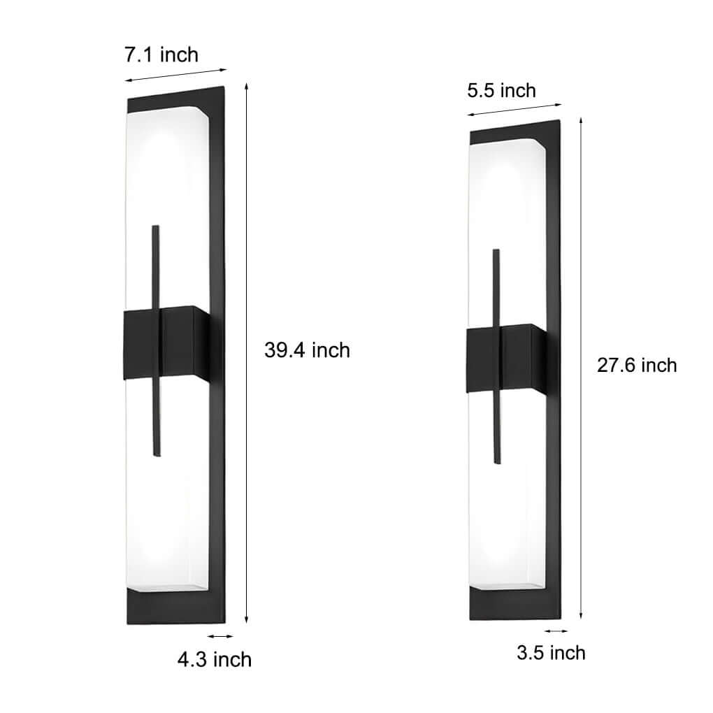 Refined Architectural Outdoor Wall Light