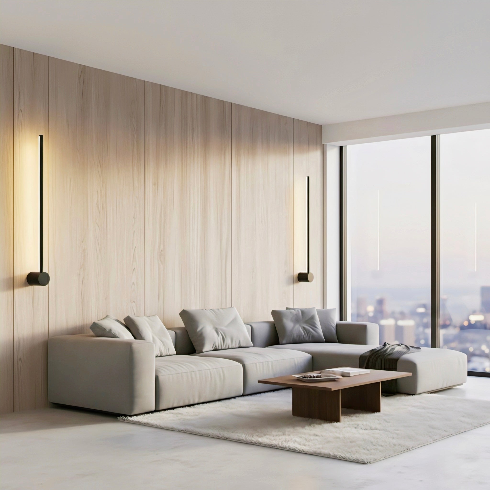 Elegant Ultra-Thin Linear Wall Light