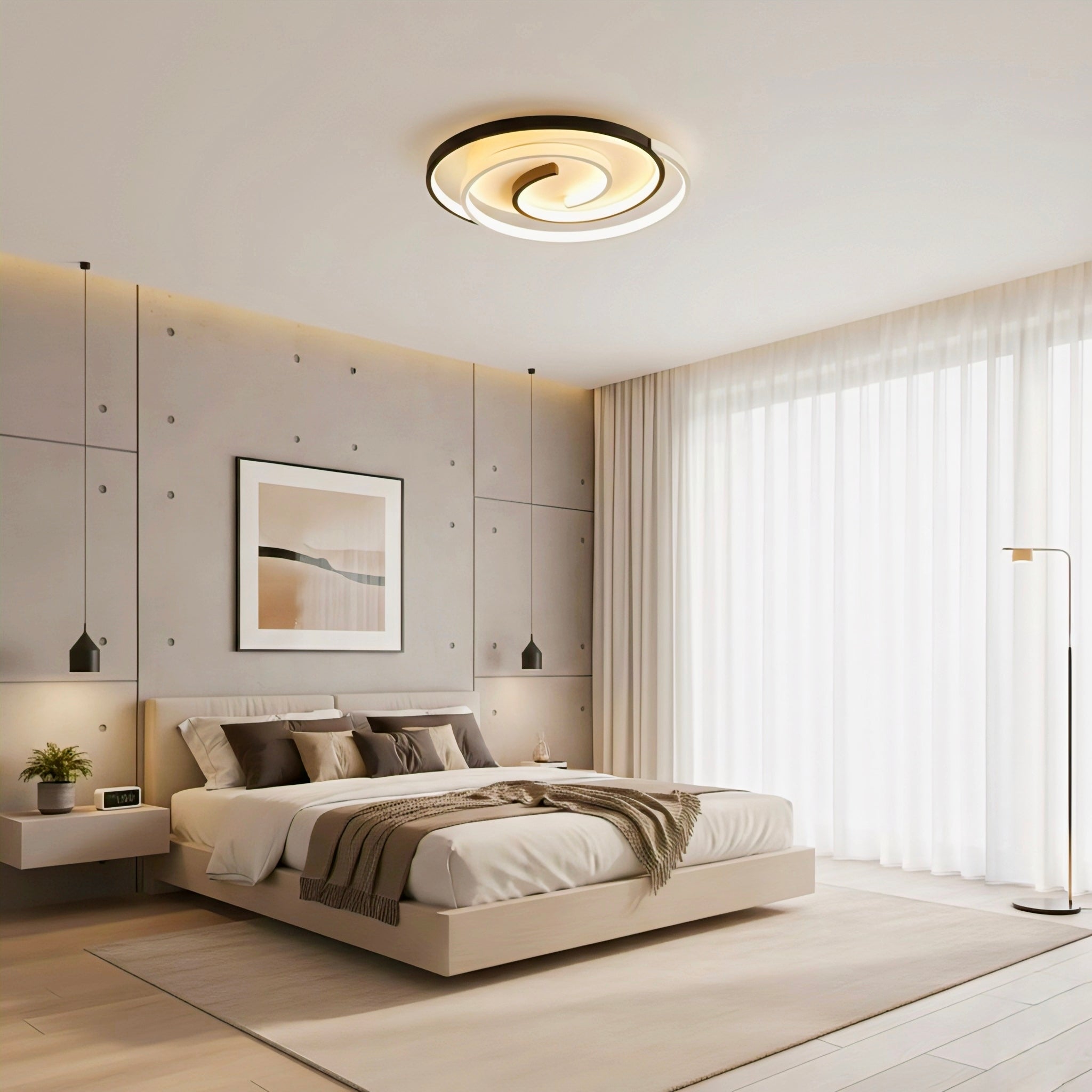 Dimmable LED Ceiling Light with Adjustable Colour Temperature