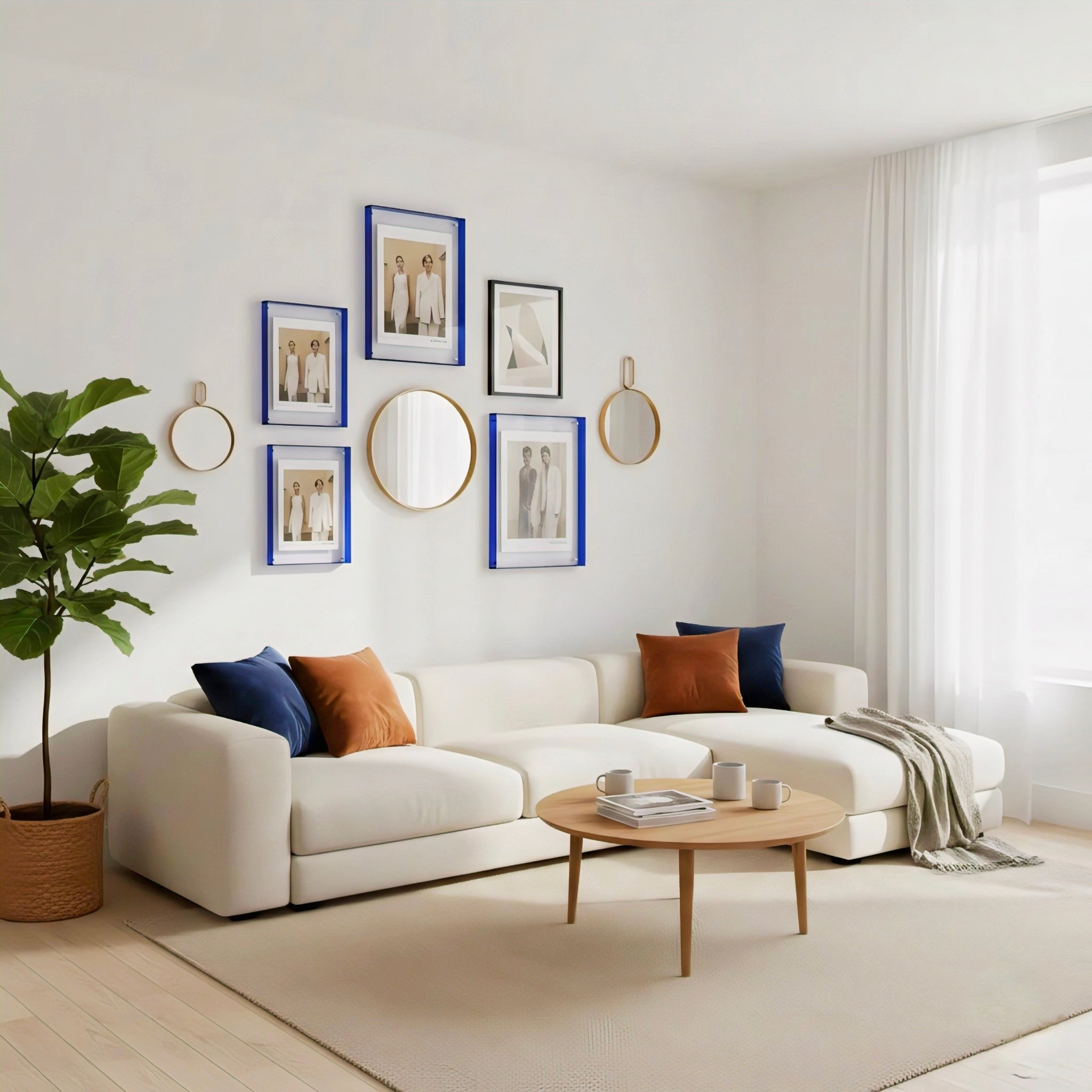 Scandinavian LED Pendant Light with Adjustable Ambient Illumination