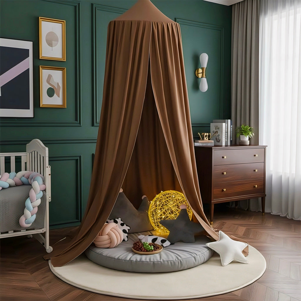 Soft Flowing Canopy for Cozy Children's Spaces