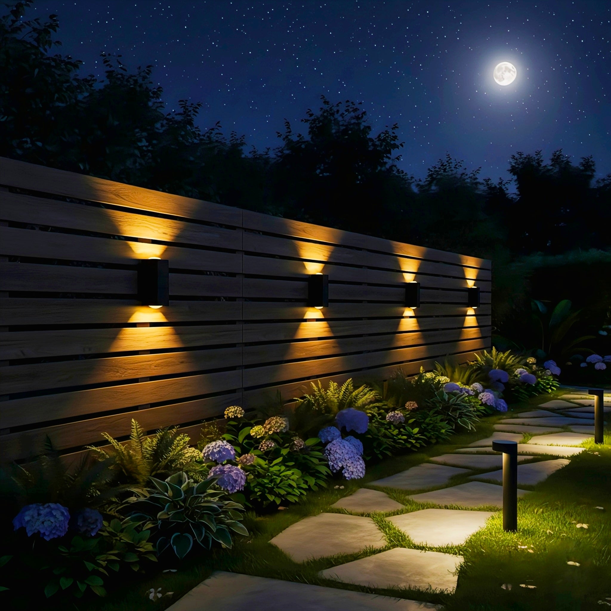 Adjustable Outdoor Wall Light with Motion Sensor and Weatherproof Design