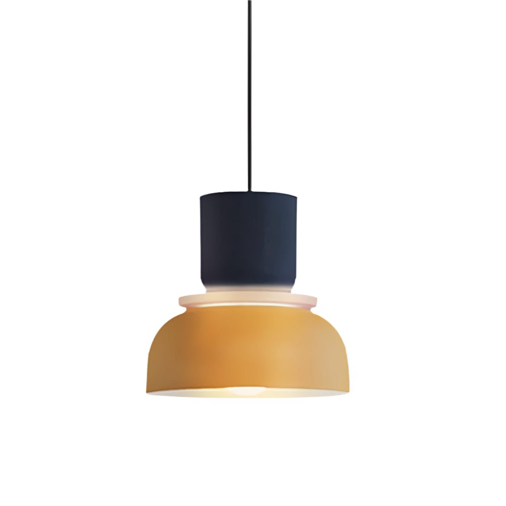 Scandinavian Pastel Pendant Light with Soft LED Ambience