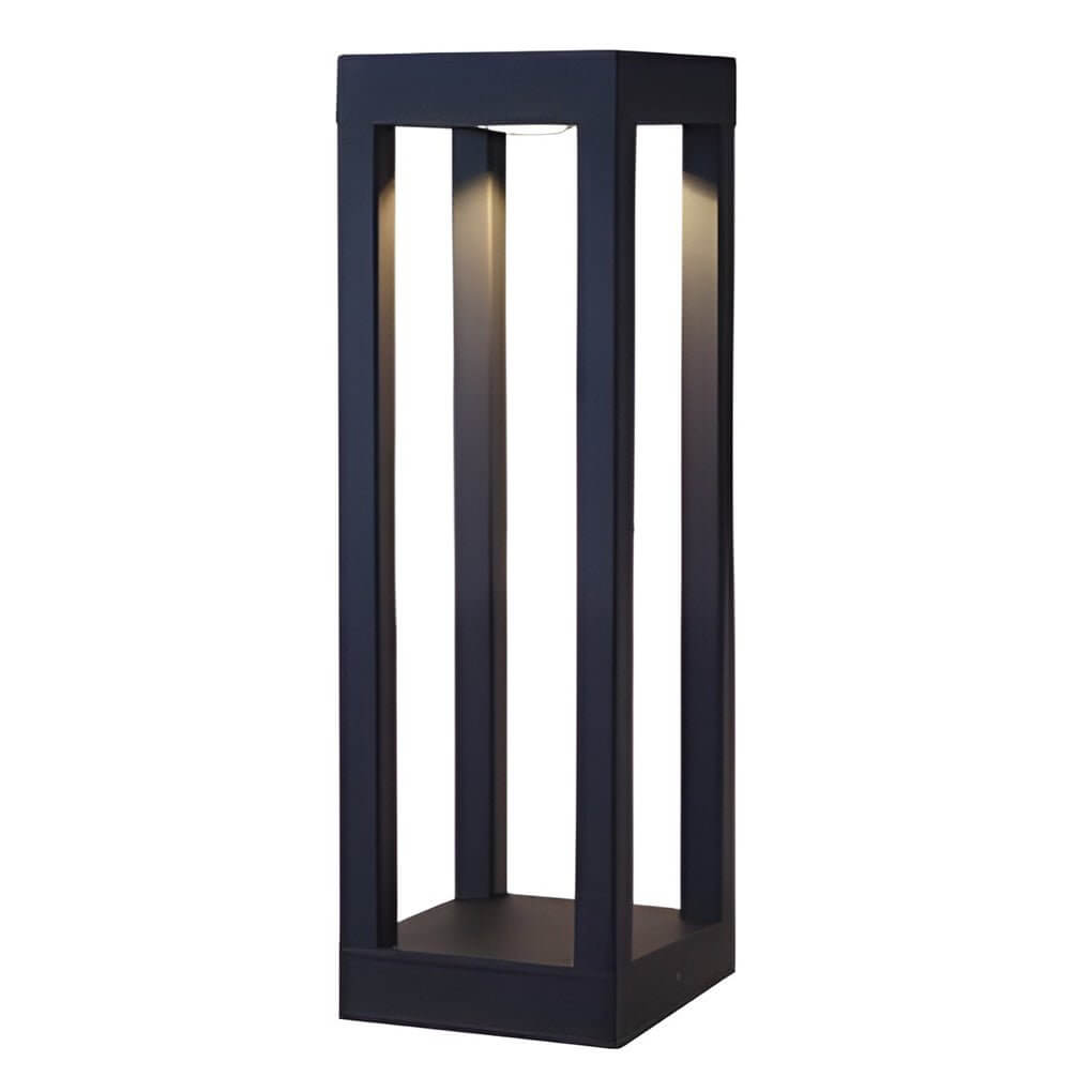 Modern LED Garden Bollard Light with Architectural Design